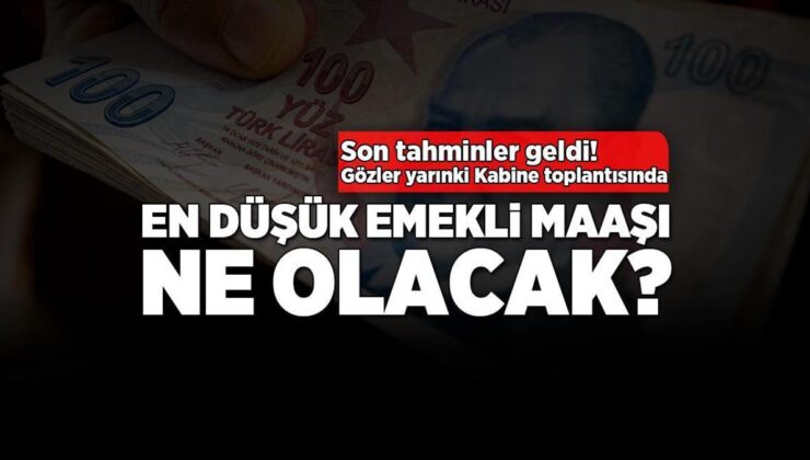 En Düşük Emekli Maaşı Ne Kadar Olacak? Zam Oranları Netleşti: Gözler Yarınki Kabine Toplantısında