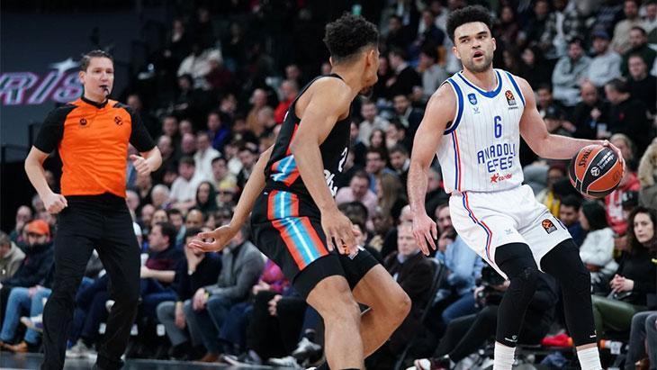 Euroleague’de Anadolu Efes, Paris Engelini Aşamadı! Üst Üste 4. Yenilgi