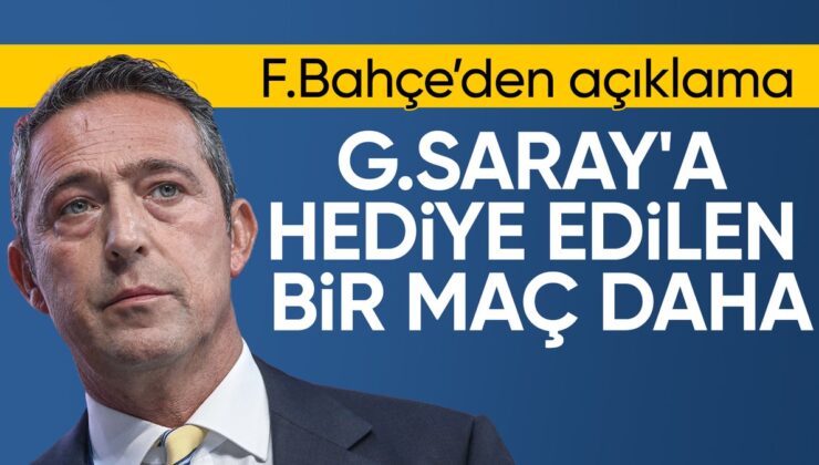 Fenerbahçe: Galatasaray’a Hediye Edilen Bir Maç Daha