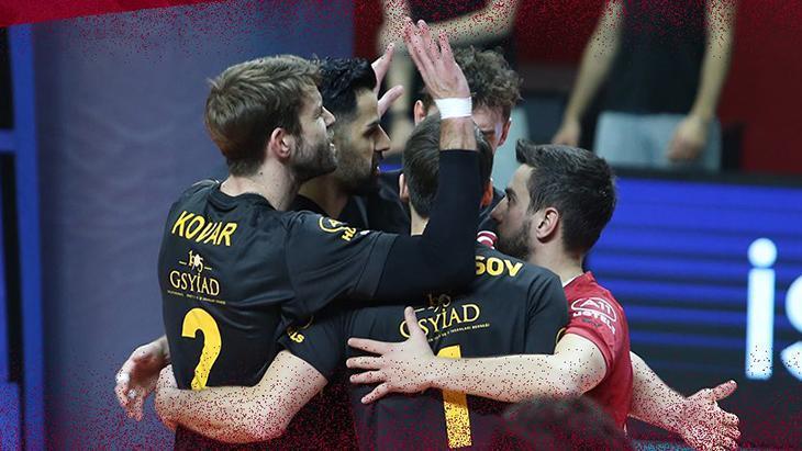 Galatasaray Hdı Sigorta, Türşad’a Set Vermedi!