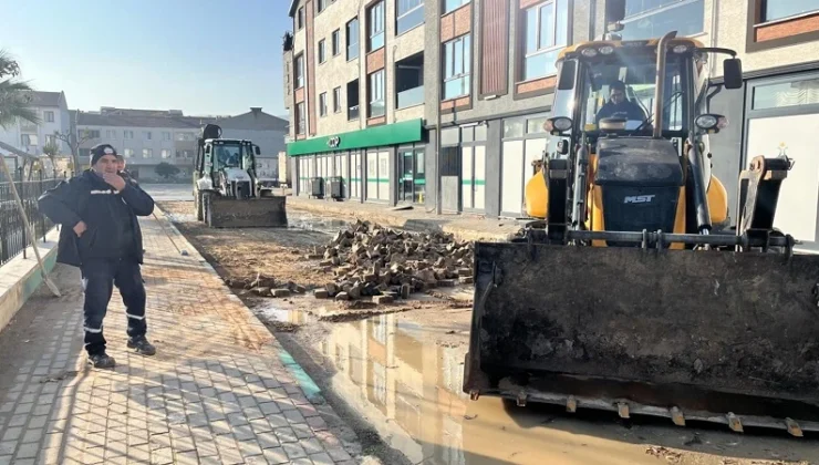 Gemlik Belediyesi’nden Asfalt ve Kaldırım Atağı