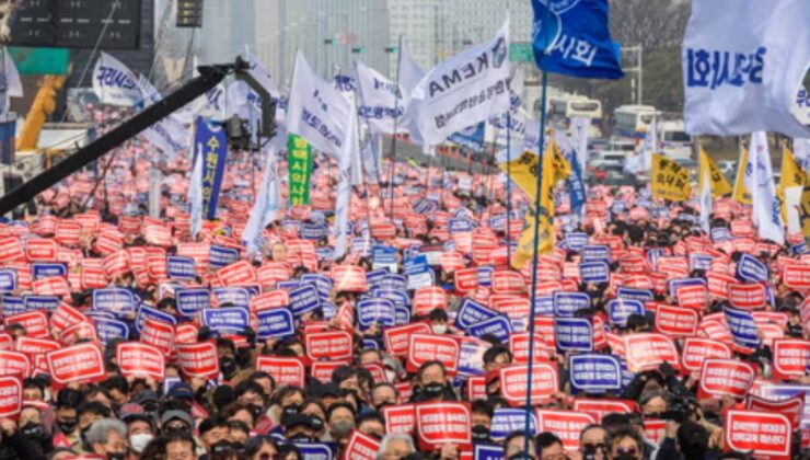 Güney Kore, Protestolara Neden Olan Tıp Fakültesi Kontenjanlarını Görüşmeye Hazır