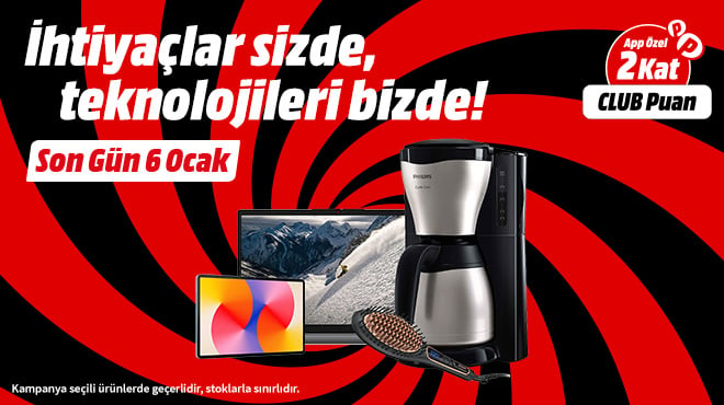 “İhtiyaçlar Sizde, Teknolojiler Mediamarkt’ta” Kampanyası Devam Ediyor