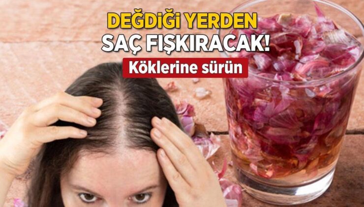 Kabuğun Değdiği Yerden Saç Fışkıracak! Köklere İyice Yedirin, Beyazlatmıyor