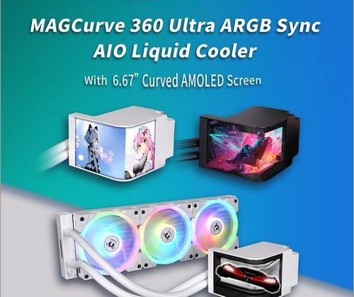 Kavisli Ekranlı Sahip Sıvı Soğutma: Thermaltake Mag Curve 360 Ultra – Ces 2025 #31