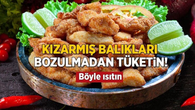 Kızartılmış Balıkları Bozmadan Isıtıyor! Çıtırlığı Kalacak, Yağa Daldırmaya Gerek Yok