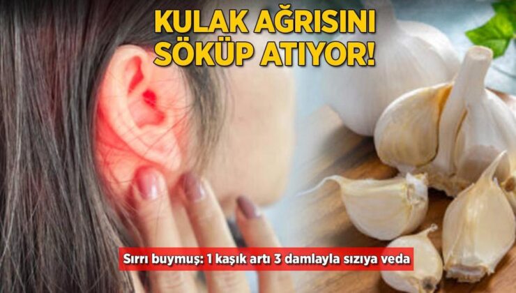 Kulaktaki Ağrıyı Sızıyı İlaçsız Bitiriyor! Kısık Ateşte Isıtmak Kâfi de Artar Bile