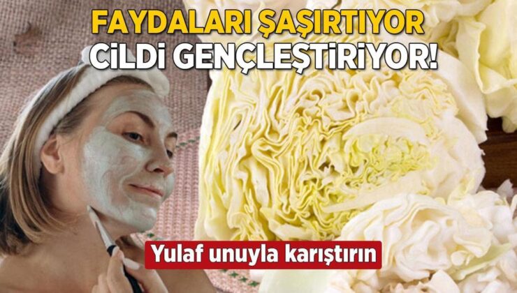 Lezzetin Değil, Gençliğin de Formülü! Beyaz Lahanalı Maske: 15 Dakikada İşliyor