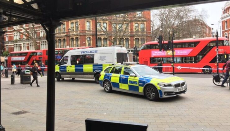 Londra’nın Merkezindeki Bir Caddede Bomba Paniği