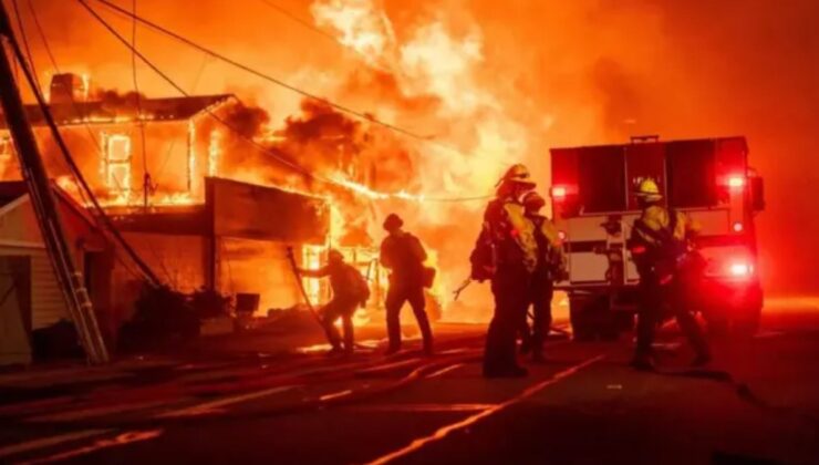 Los Angeles’da Yangın Büyüdü: Ulusal Muhafızlar Görevlendirildi