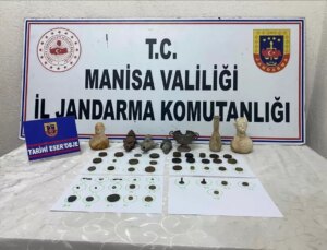 Manisa’da Jandarma Tarihi Yapıtlara El Koydu