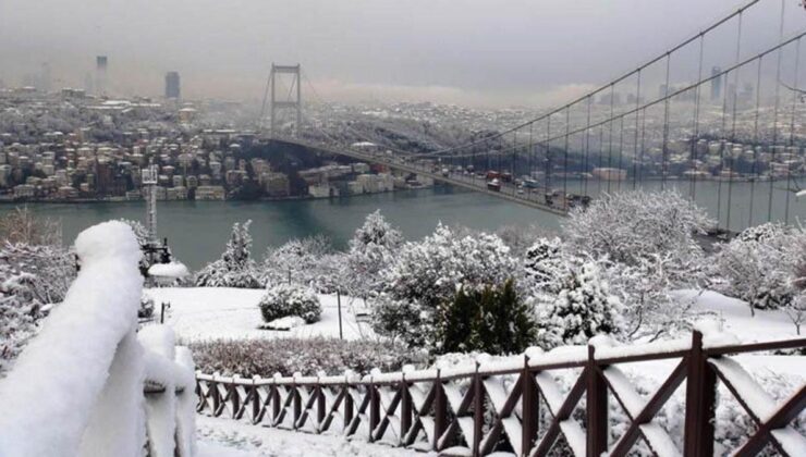 Meteoroloji Uyardı! İstanbul’a Kar Geliyor