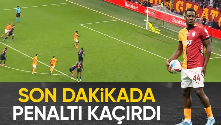 Michy Batshuayi, Son Dakikada Penaltı Kaçırdı