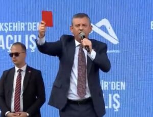 Özgür Özel’in Sürprizi Belli Oldu: İktidara Kırmızı Kart Gösterdi