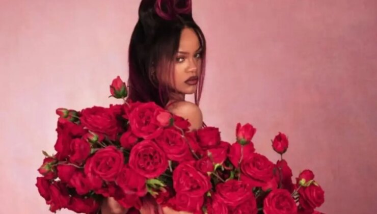 Rihanna, Sevgililer Günü’ne Özel İç Çamaşırlarıyla Poz Verdi!