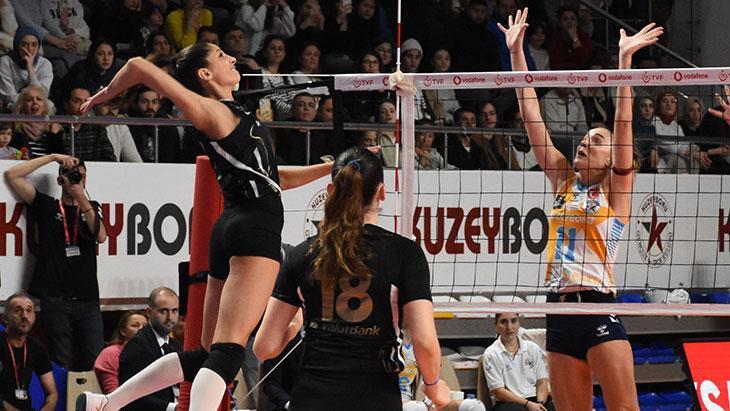 Sultanlar Ligi’nde Vakıfbank, Kuzeyboru’ya Set Vermedi