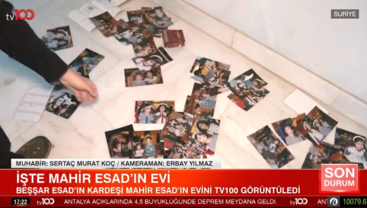 Tv100 Beşar Esad’ın Kardeşi Mahir Esad’ın Evini Görüntüledi