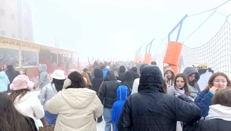 Uludağ’da Kar Kalınlığı 58 Santimetreye Ulaştı, Günübirlikçi Yoğunluğu Artıyor